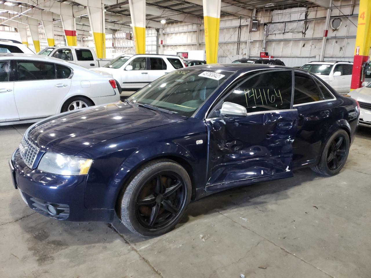 Photo 2 from auction – 2004 AUDI S4 with VIN WAUPL68E34A157835