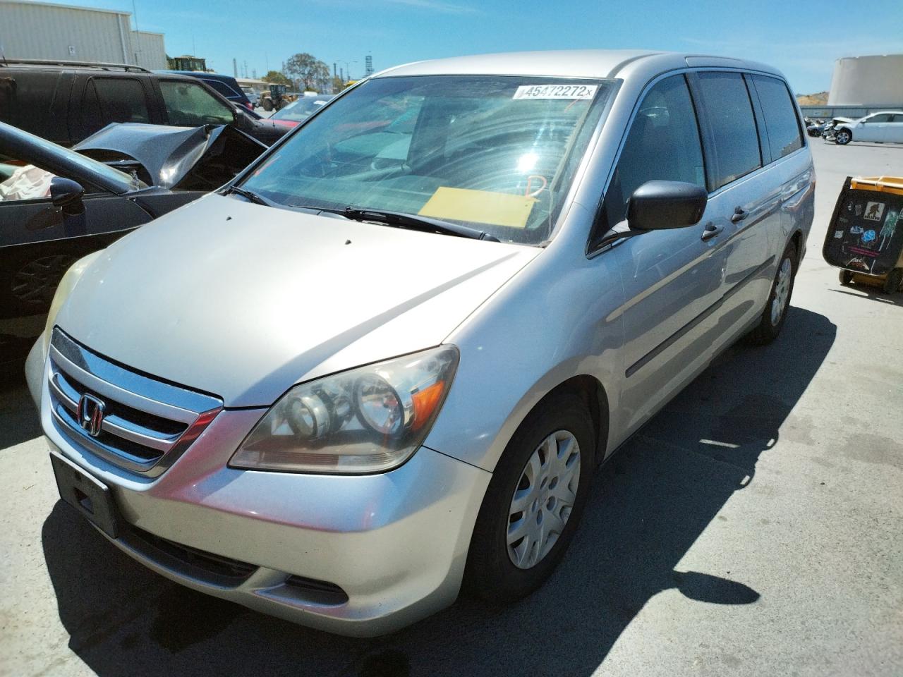 Photo 2 from auction – 2007 HONDA ODYSSEY LX with VIN 5FNRL38217B103638