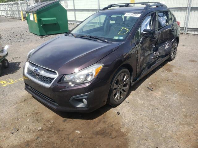 Photo 2 from auction – 2013 SUBARU IMPREZA SP with VIN JF1GPAL61D2856648