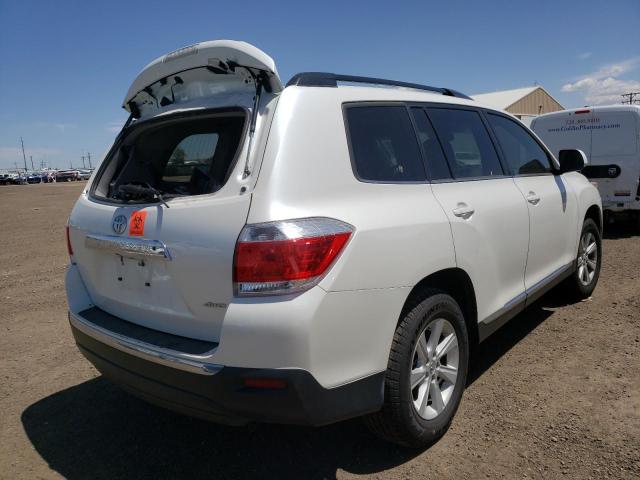Photo 4 from auction – 2013 TOYOTA HIGHLANDER with VIN 5TDBK3EH0DS248447
