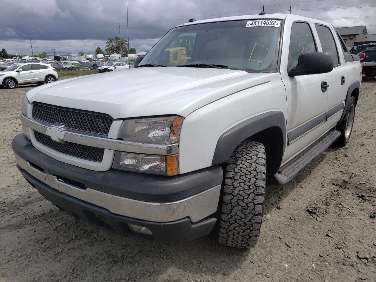 Photo 2 from auction – 2004 CHEVROLET AVALANCHE with VIN 3GNEK12T04G120886