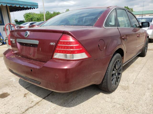 Photo 4 from auction – 2005 MERCURY MONTEGO PR with VIN 1MEHM43155G605566