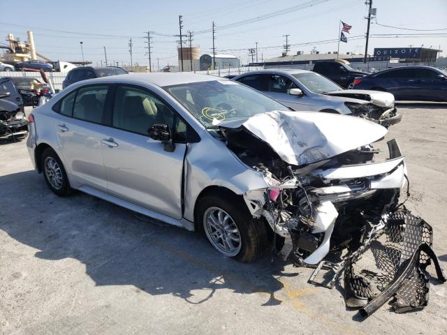 TOYOTA COROLLA LE 2022 with VIN JTDEAMDE2N3001849 - Photo from auction