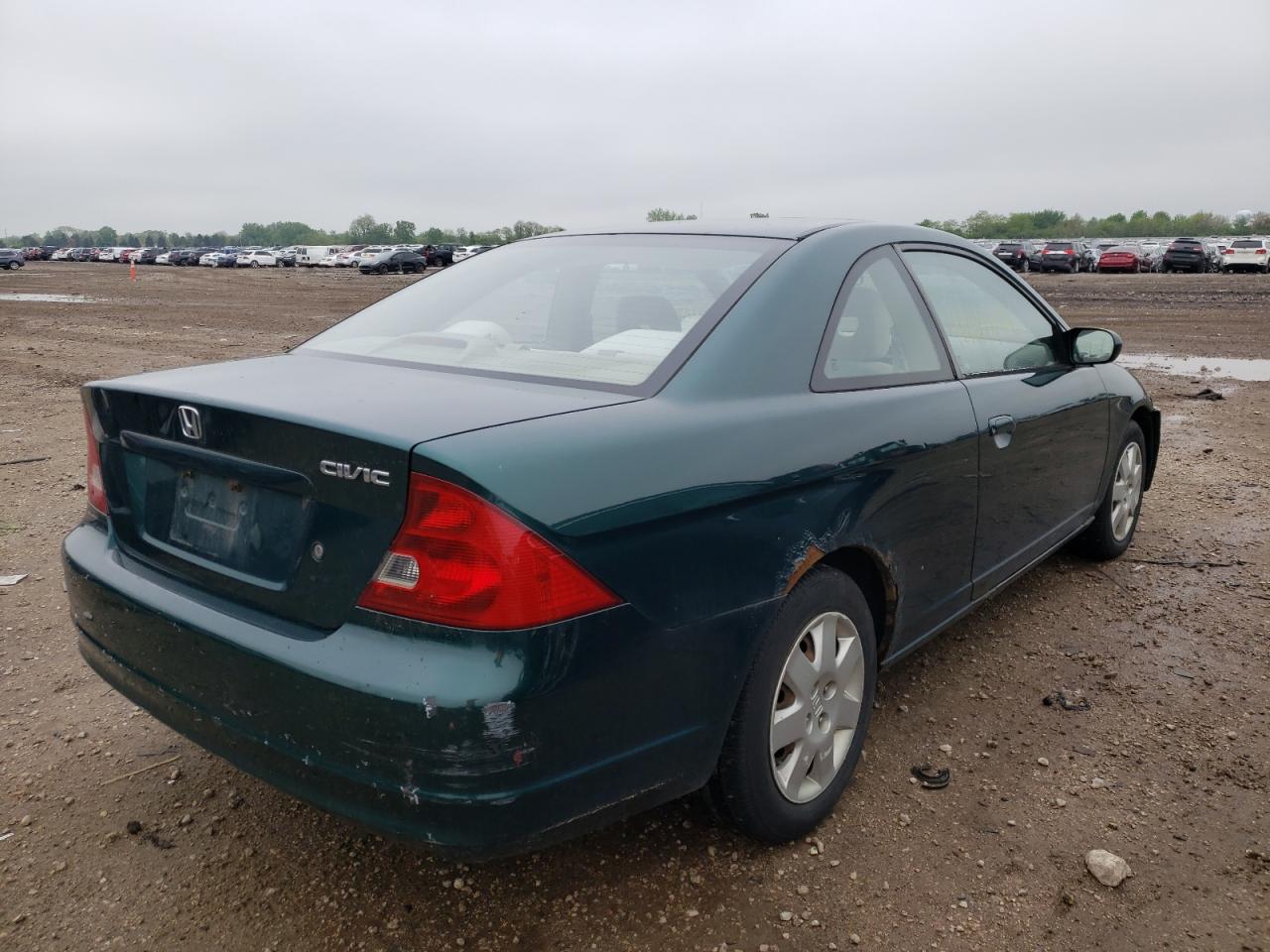 Photo 4 from auction – 2001 HONDA CIVIC SI with VIN 1HGEM22931L062530
