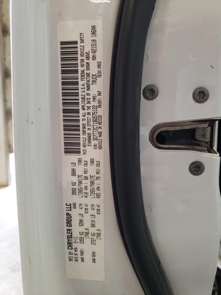Photo 10 from auction – 2011 DODGE RAM 2500 with VIN 3D7TT2CT1BG575122
