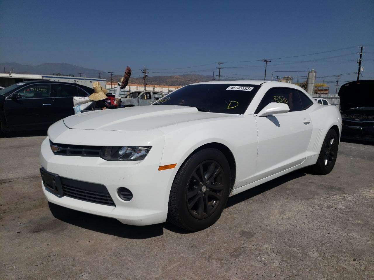 Photo 2 from auction – 2015 CHEVROLET CAMARO LS with VIN 2G1FB1E3XF9302576