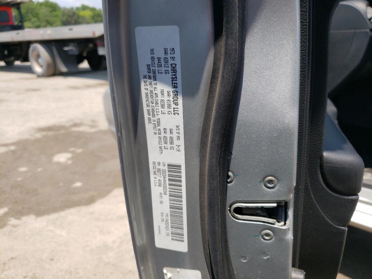 Photo 10 from auction – 2010 DODGE CALIBER SX with VIN 1B3CB4HAXAD665348