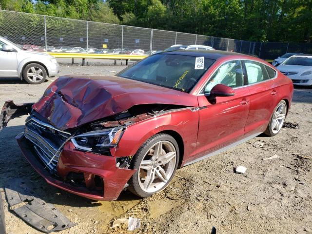 Photo 2 from auction – 2018 AUDI A5 PREMIUM with VIN WAUENCF50JA006305