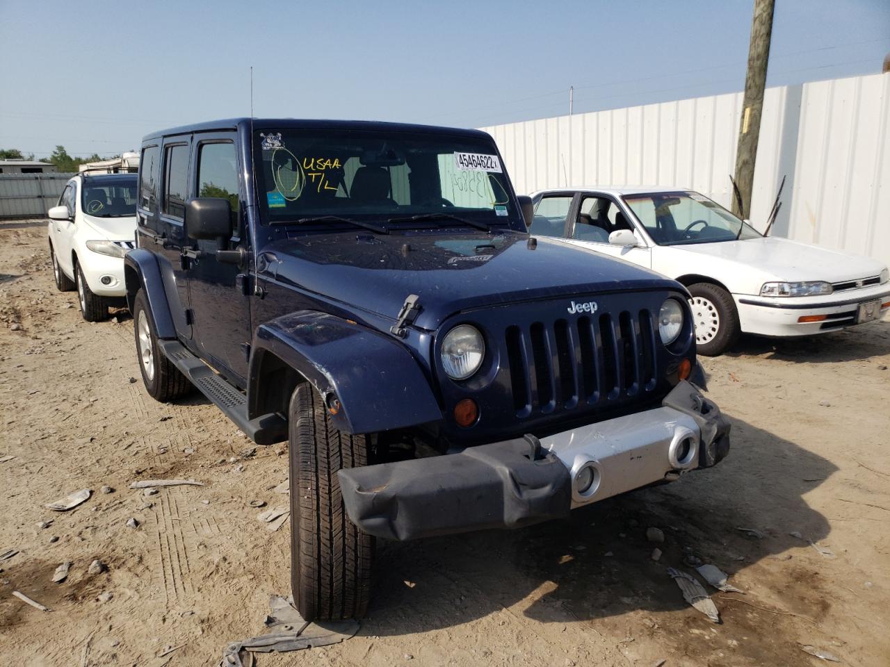 JEEP WRANGLER U 2013 with VIN 1C4BJWEG3DL583599 - Photo from auction