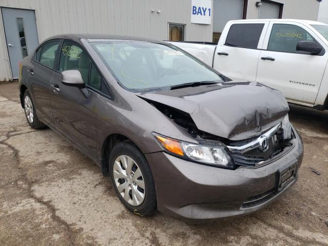 HONDA CIVIC LX 2012 с VIN 19XFB2F58CE070232 - Фото с аукциона