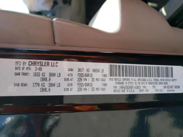 Photo 10 from auction – 2008 CHRYSLER ASPEN LIMI with VIN 1A8HW58208F143603