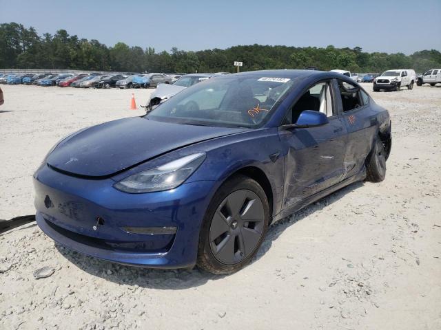 Photo 2 from auction – 2022 TESLA MODEL 3 with VIN 5YJ3E1EB7NF177135