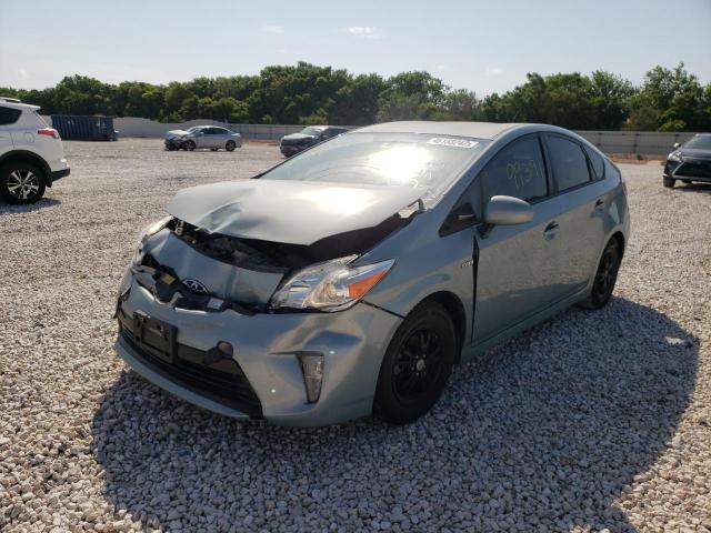 Photo 2 from auction – 2015 TOYOTA PRIUS with VIN JTDKN3DUXF1933576