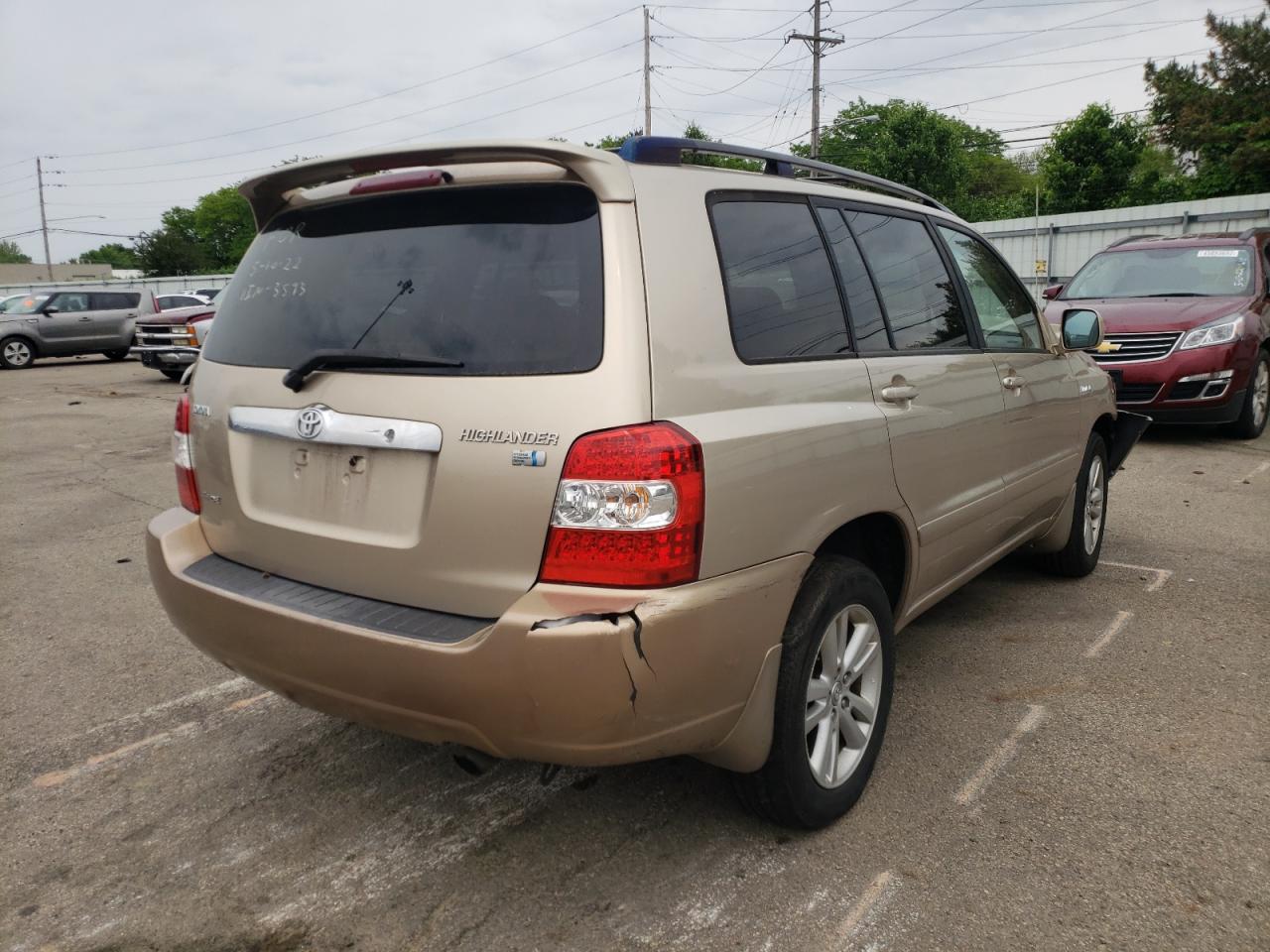 صورة رقم 4 من المزاد - 2006 TOYOTA HIGHLANDER مع VIN JTEEW21A160013593