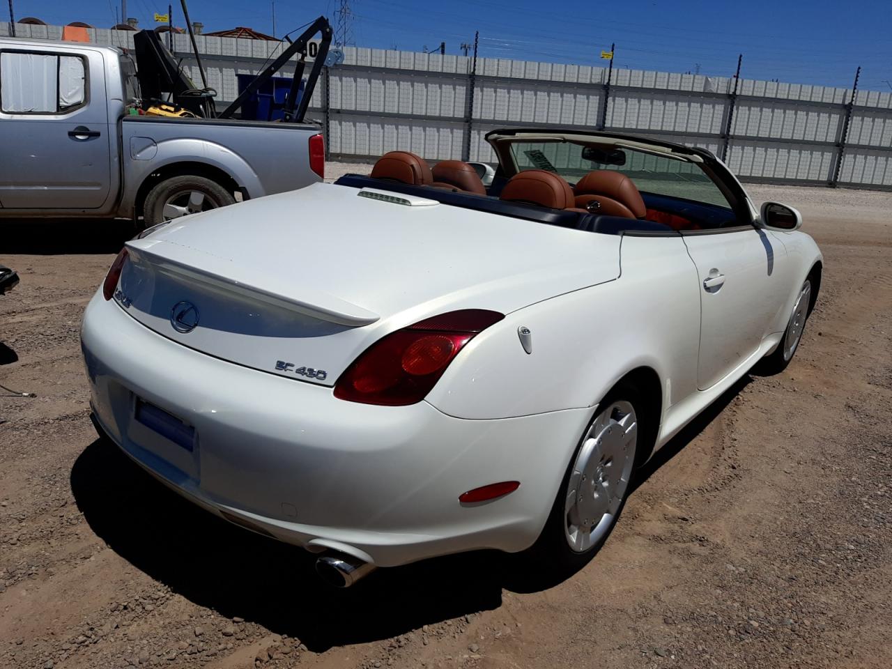 Photo 4 from auction – 2002 LEXUS SC 430 with VIN JTHFN48Y820034542