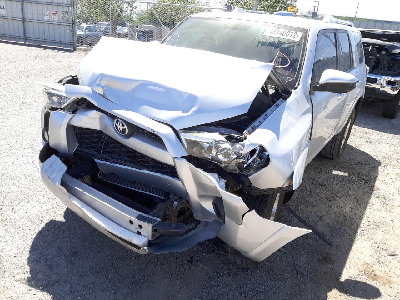 Photo 2 from auction – 2016 TOYOTA 4RUNNER SR with VIN JTEZU5JR5G5127907