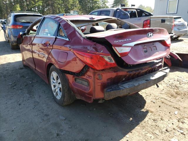 Photo 3 from auction – 2012 HYUNDAI SONATA GLS with VIN 5NPEB4AC1CH376066