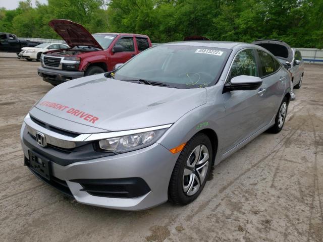 Photo 2 from auction – 2017 HONDA CIVIC LX with VIN 19XFC2F53HE206531