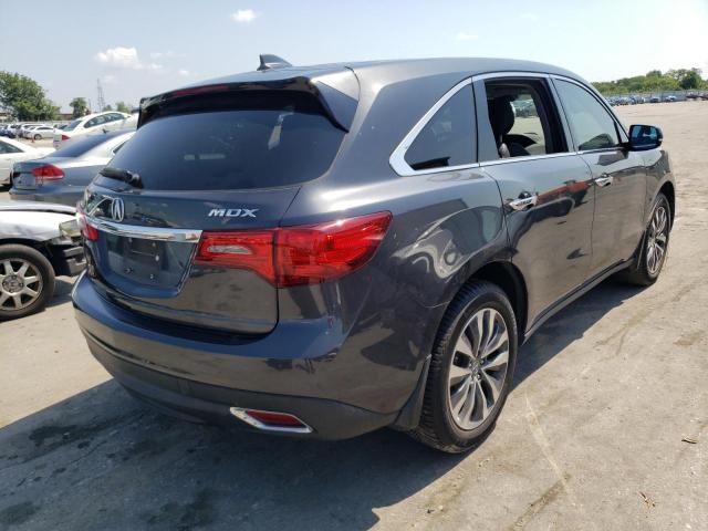 Photo 4 from auction – 2015 ACURA MDX TECHNO with VIN 5FRYD3H42FB014149