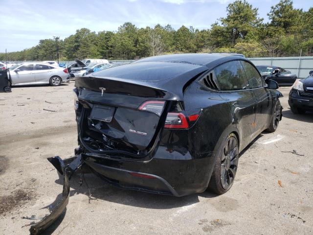 Photo 4 from auction – 2021 TESLA MODEL Y with VIN 5YJYGDEF5MF305679
