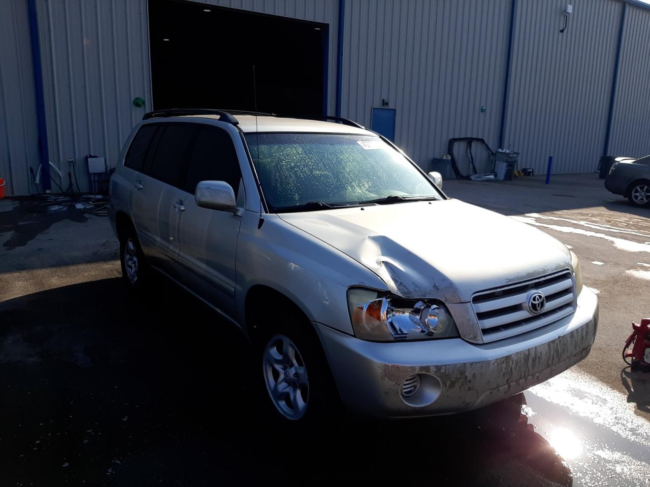 TOYOTA HIGHLANDER 2004 with VIN JTEGD21A040083159 - Photo from auction