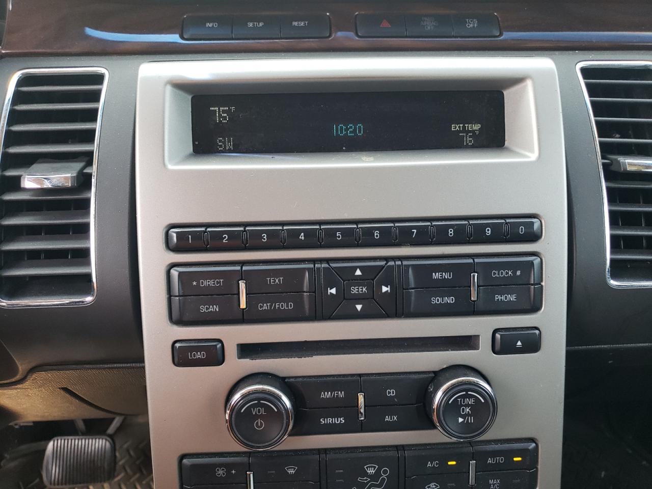 Photo 9 from auction – 2012 FORD FLEX SEL with VIN 2FMGK5CC9CBD21965
