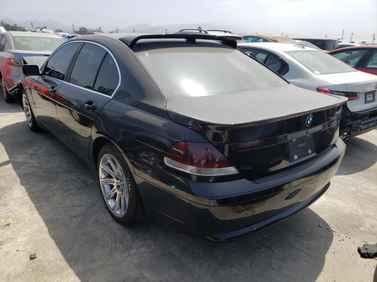 Photo 3 from auction – 2003 BMW 745 I with VIN WBAGL63443DP64306