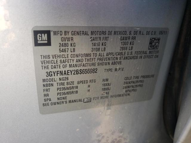 Photo 10 from auction – 2011 CADILLAC SRX LUXURY with VIN 3GYFNAEY2BS656982