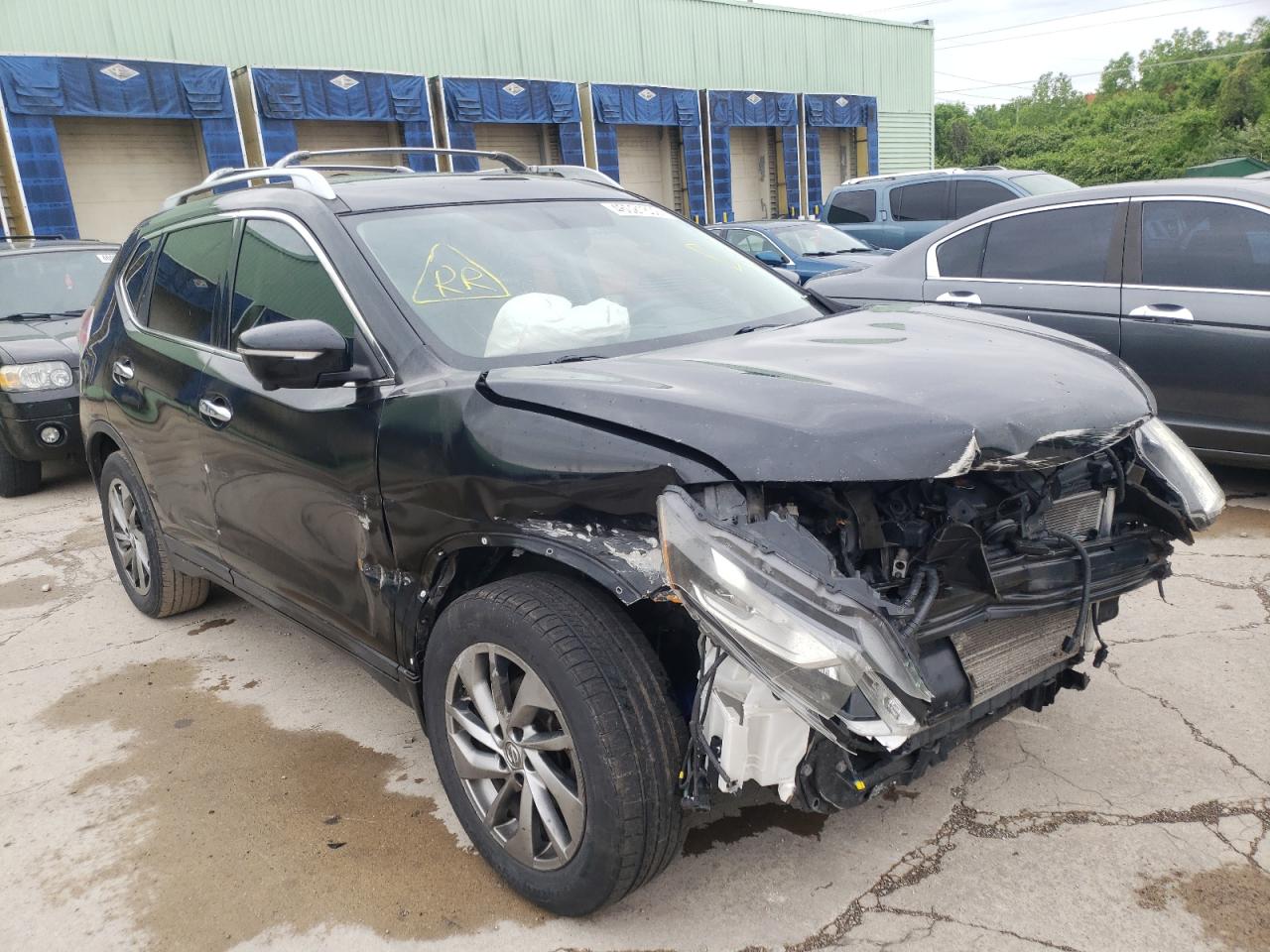 NISSAN ROGUE S 2015 with VIN 5N1AT2MT2FC831210 - Photo from auction