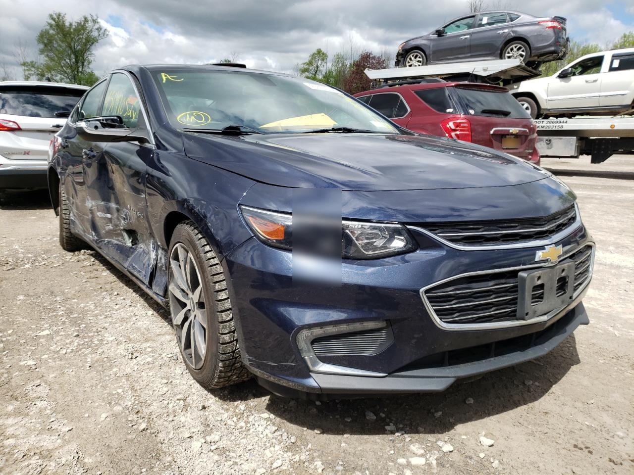 Photo 1 from auction – 2017 CHEVROLET MALIBU LT with VIN 1G1ZE5ST0HF221256