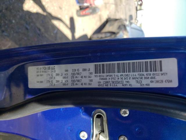 Photo 10 from auction – 2019 RAM 1500 CLASS with VIN 1C6RR7LT8KS550153