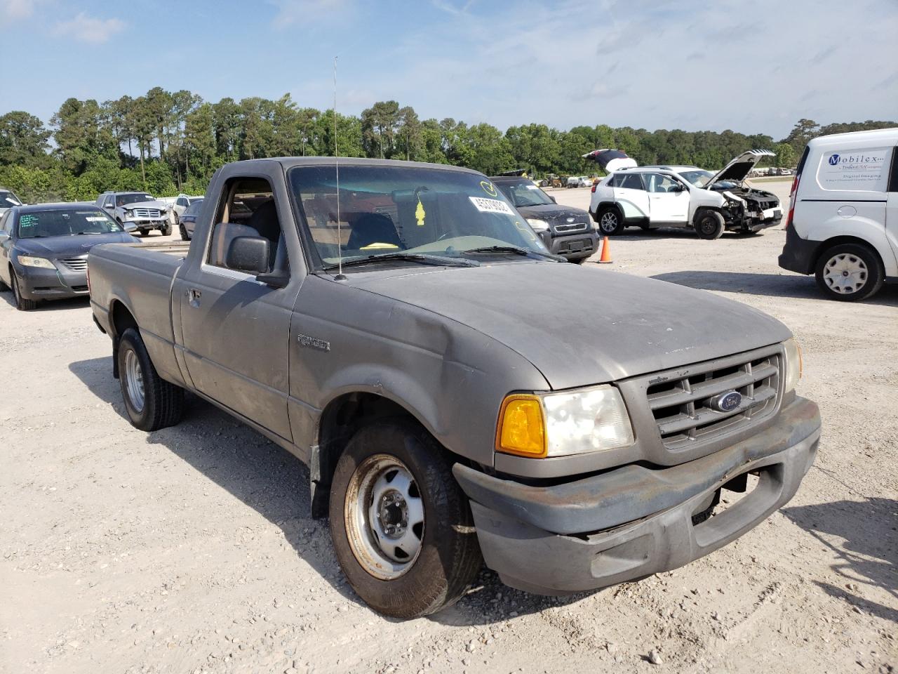 FORD RANGER 2003 with VIN 1FTYR10D83PA58726 - Photo from auction