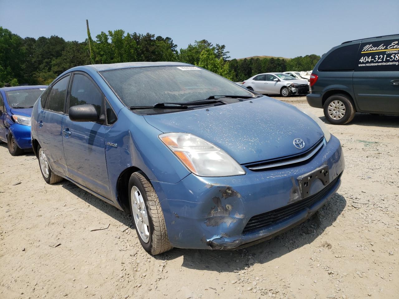 TOYOTA PRIUS 2007 with VIN JTDKB20U877646843 - Photo from auction