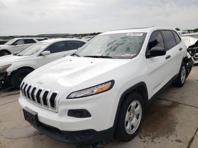 Photo 2 from auction – 2016 JEEP CHEROKEE S with VIN 1C4PJLAB0GW184280