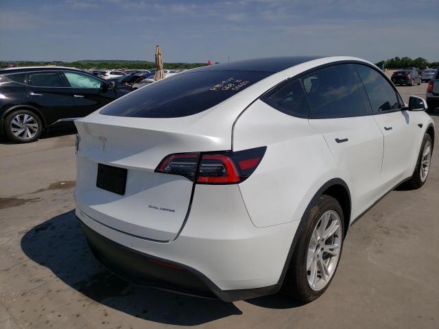 Photo 4 from auction – 2021 TESLA MODEL Y with VIN 5YJYGDEEXMF072731