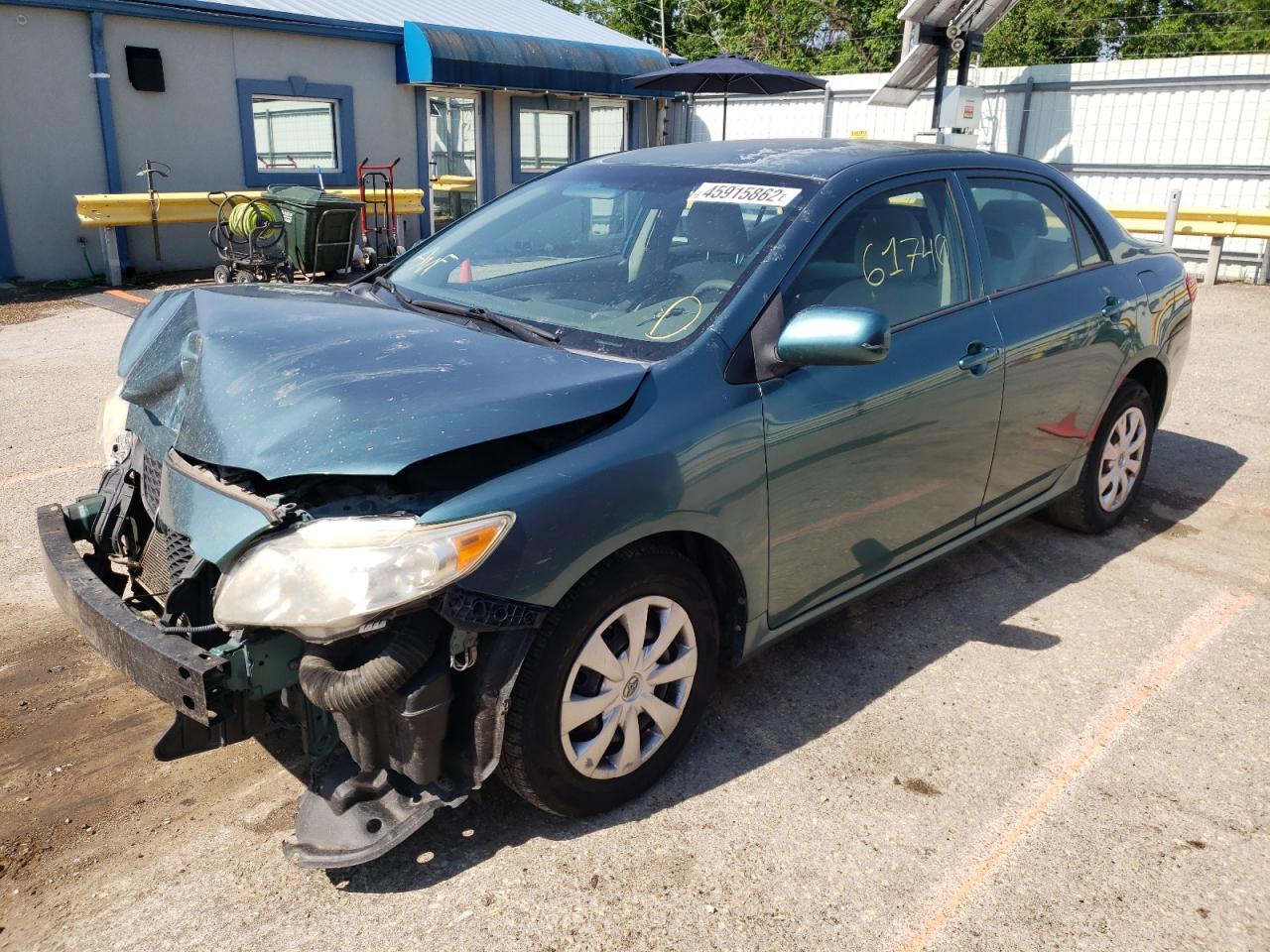 Photo 2 from auction – 2010 TOYOTA COROLLA BA with VIN 1NXBU4EE6AZ281445