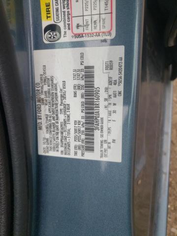 Photo 10 from auction – 2011 FORD FUSION SEL with VIN 3FAHP0JA1BR160905