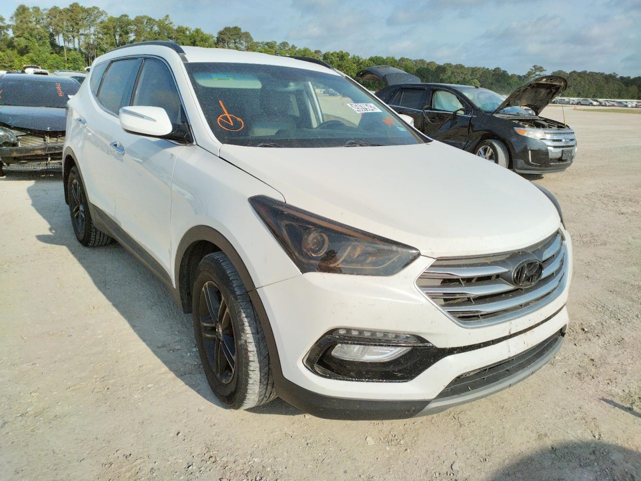 Photo 1 from auction – 2018 HYUNDAI SANTA FE S with VIN 5NMZU3LBXJH100800