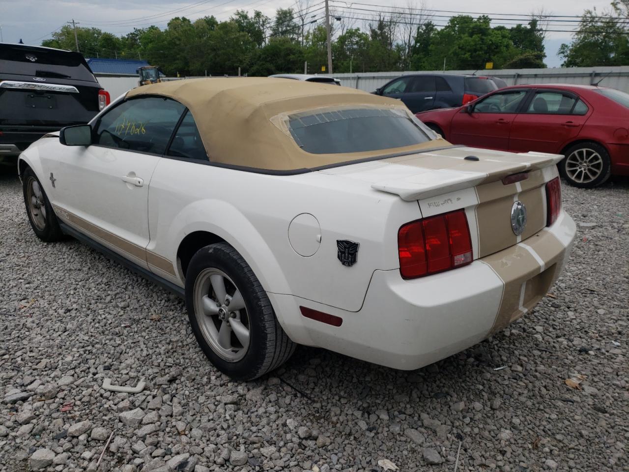 Photo 3 from auction – 2007 FORD MUSTANG with VIN 1ZVFT84N075259829