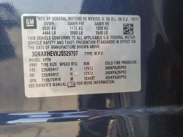 Photo 10 from auction – 2018 CHEVROLET EQUINOX LS with VIN 3GNAXHEVXJS529797