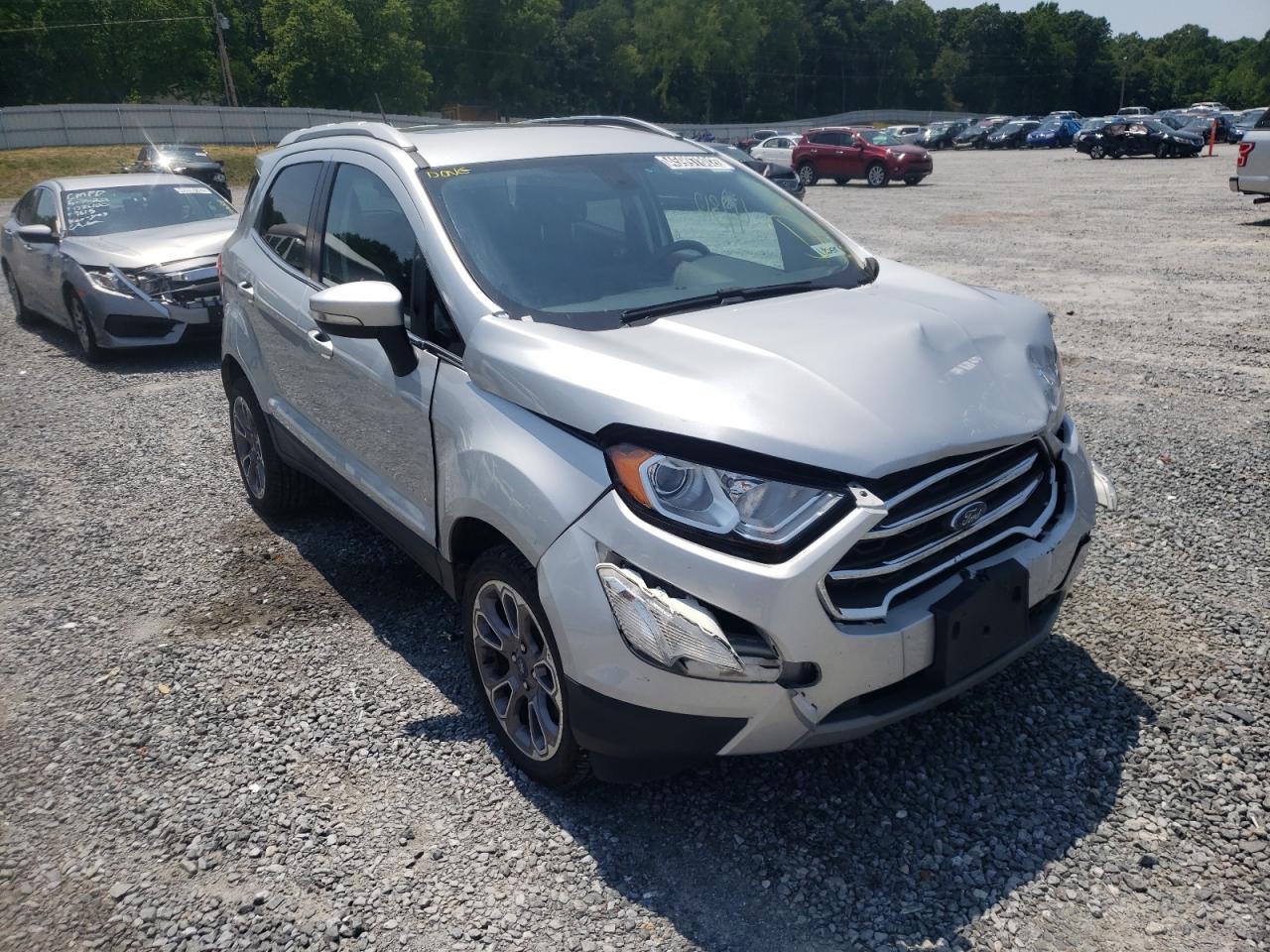 FORD ECOSPORT T 2020 with VIN MAJ6S3KL7LC363157 - Photo from auction