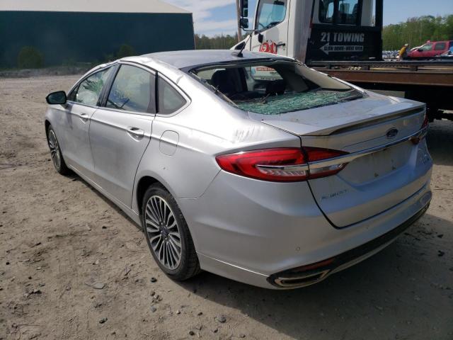 Photo 3 from auction – 2018 FORD FUSION TIT with VIN 3FA6P0D99JR168418