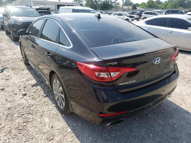 Photo 3 from auction – 2015 HYUNDAI SONATA SPO with VIN 5NPE34AF3FH091770