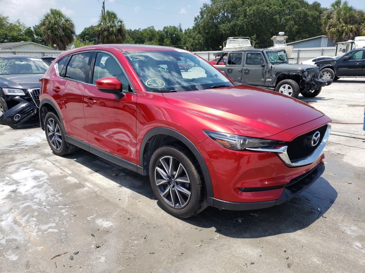 MAZDA CX-5 GRAND 2017 with VIN JM3KFBDL3H0177281 - Photo from auction