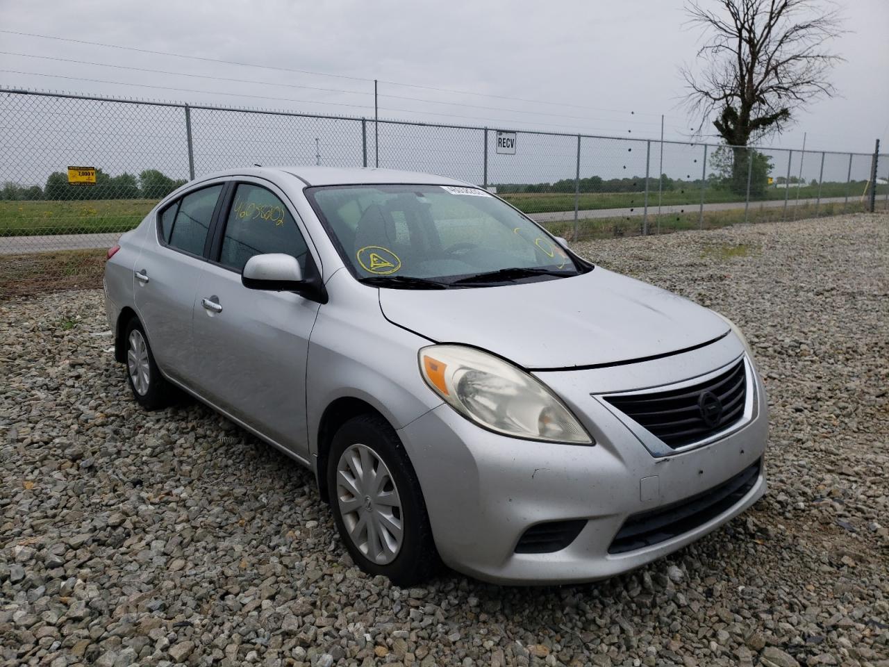 NISSAN VERSA S 2012 with VIN 3N1CN7AP6CL896401 - Photo from auction
