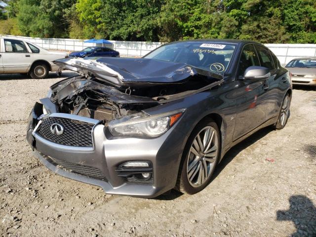 Photo 2 from auction – 2014 INFINITI Q50 BASE with VIN JN1BV7AP0EM673520
