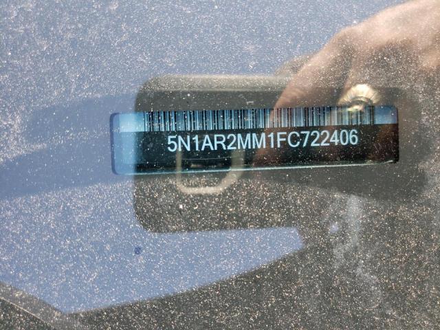 Photo 10 from auction – 2015 NISSAN PATHFINDER with VIN 5N1AR2MM1FC722406