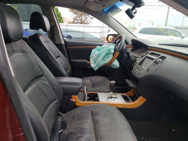 Photo 5 from auction – 2008 HYUNDAI AZERA SE with VIN KMHFC46F18A319851