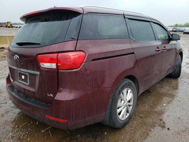 Photo 4 from auction – 2016 KIA SEDONA LX with VIN KNDMB5C18G6200192