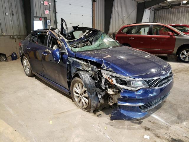 KIA OPTIMA EX 2016 with VIN 5XXGU4L37GG095651 - Photo from auction